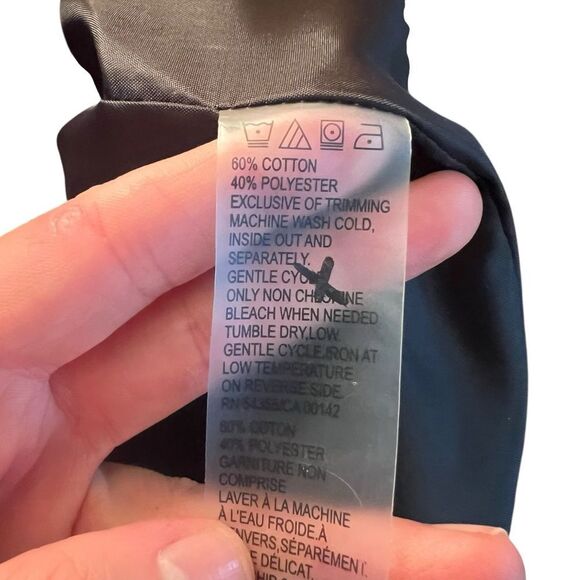 TanJay purple‎ patterned blazer. Size 8 - Picture 4 of 8